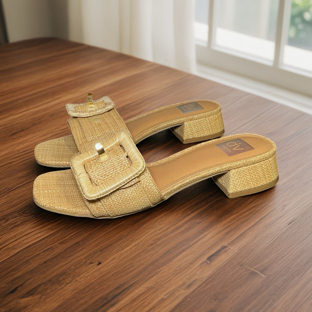 Dolce Vita Gold Textured Sandals